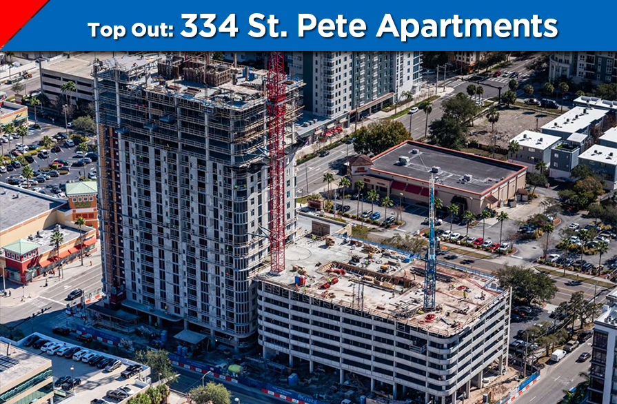 Project Top Out: 334 St. Pete Apartments