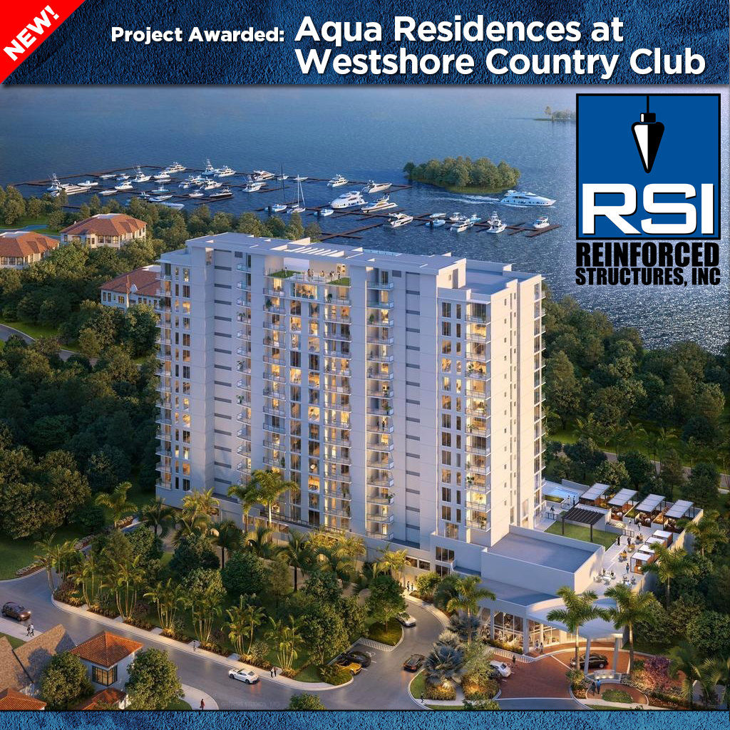 Project Awarded: Aqua at Westshore Yacht Club