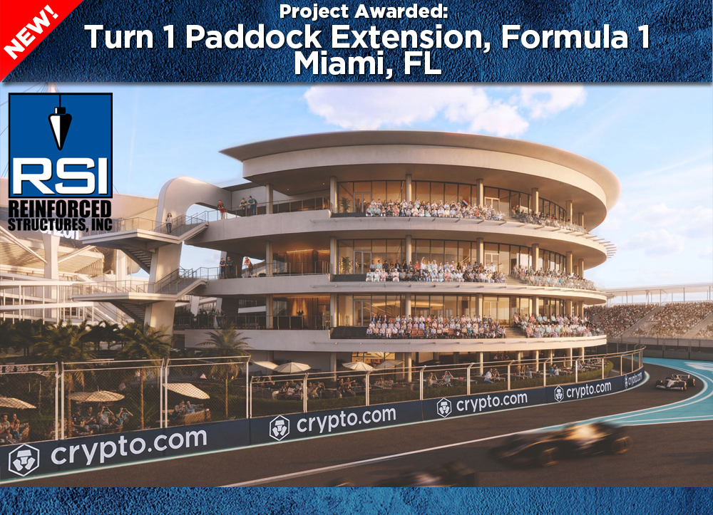 Project awarded: Turn 1 Paddock Club Extension, Formula 1