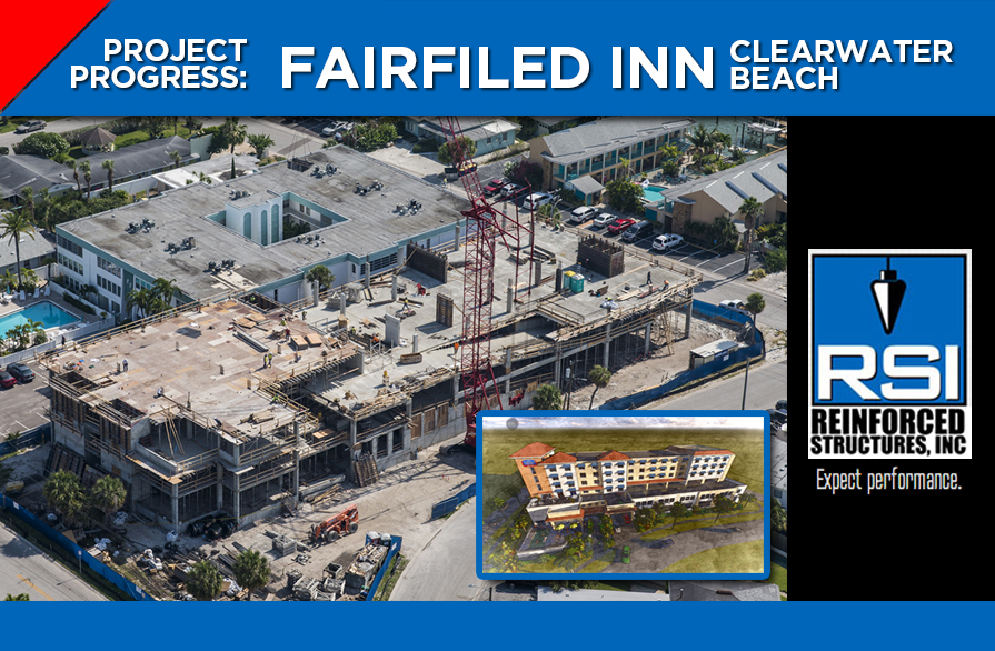 RSI Project Near Completion: Fairfield Inn, Clearwater Beach