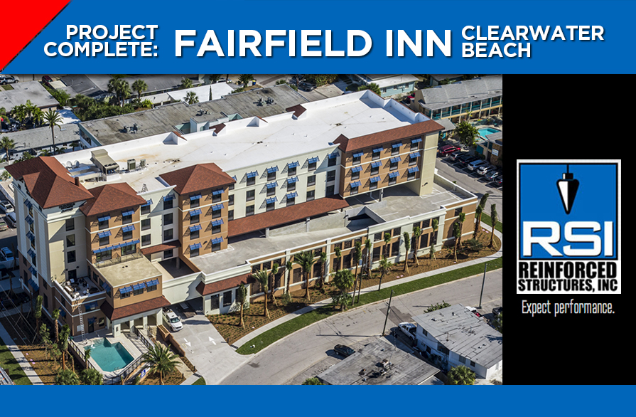 Fairfield Inn on Clearwater Beach Completed