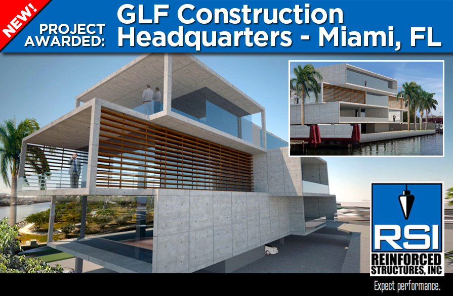 RSI Providing Turnkey Concrete Services for New GLF Headquarters