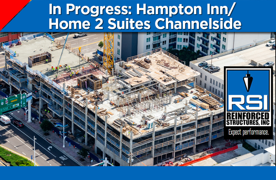 Work Begins on Hampton Inn/Home 2 Suites Channelside