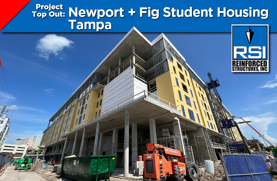 Project Top Out: Newport + Fig Student Housing