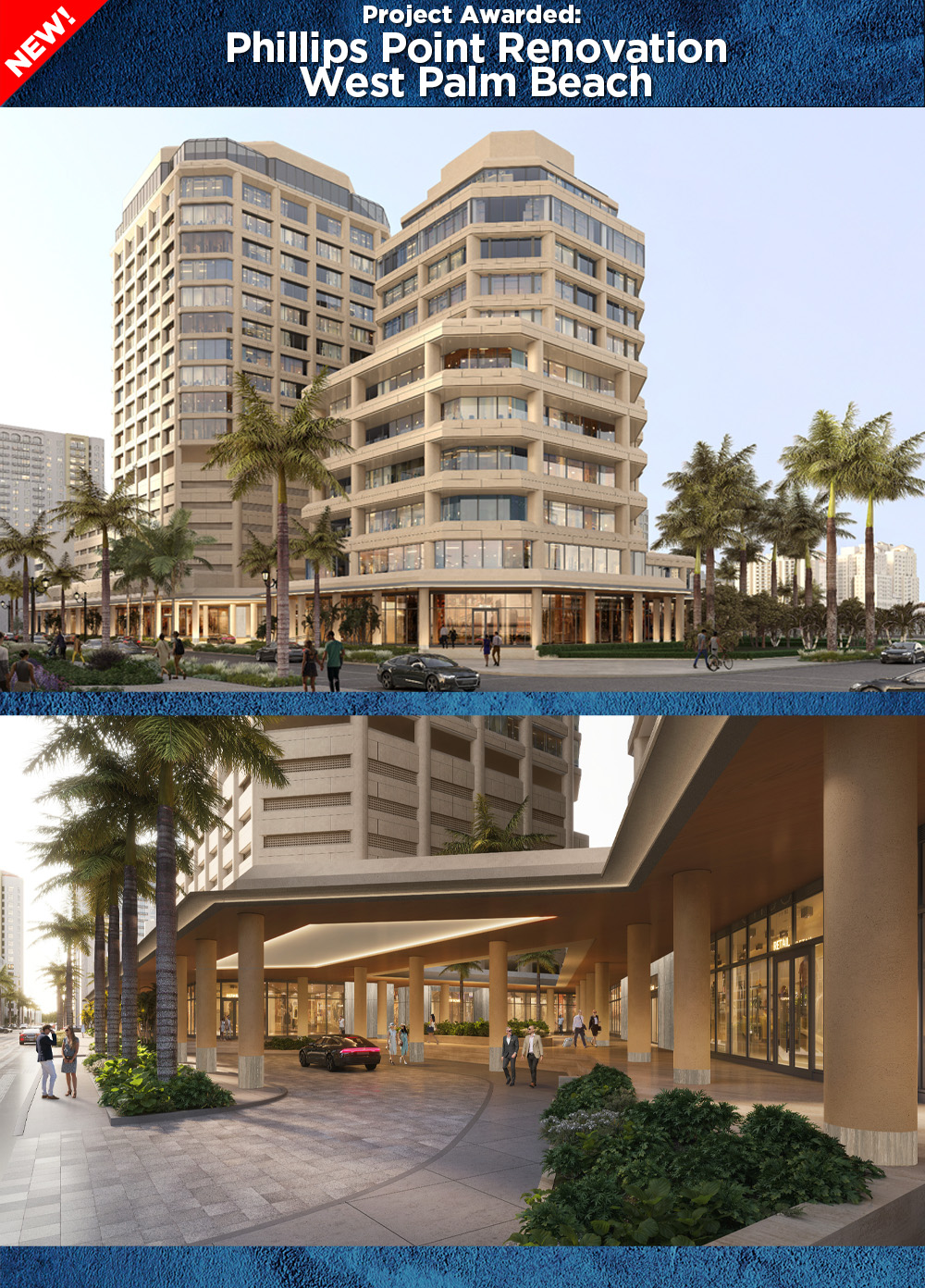 Project Awarded: Phillips Point Renovation West Palm Beach