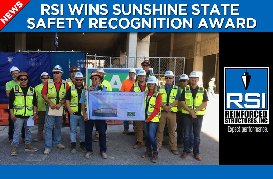 RSI Receives Sunshine State Safety Recognition Award