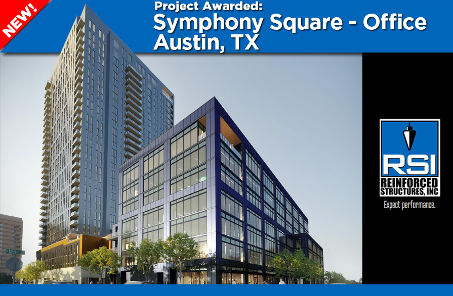 Project Awarded: Symphony Square-Office, Austin
