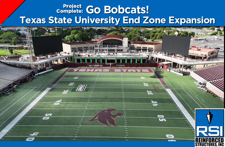 Project Complete: Texas State End Zone Expansion