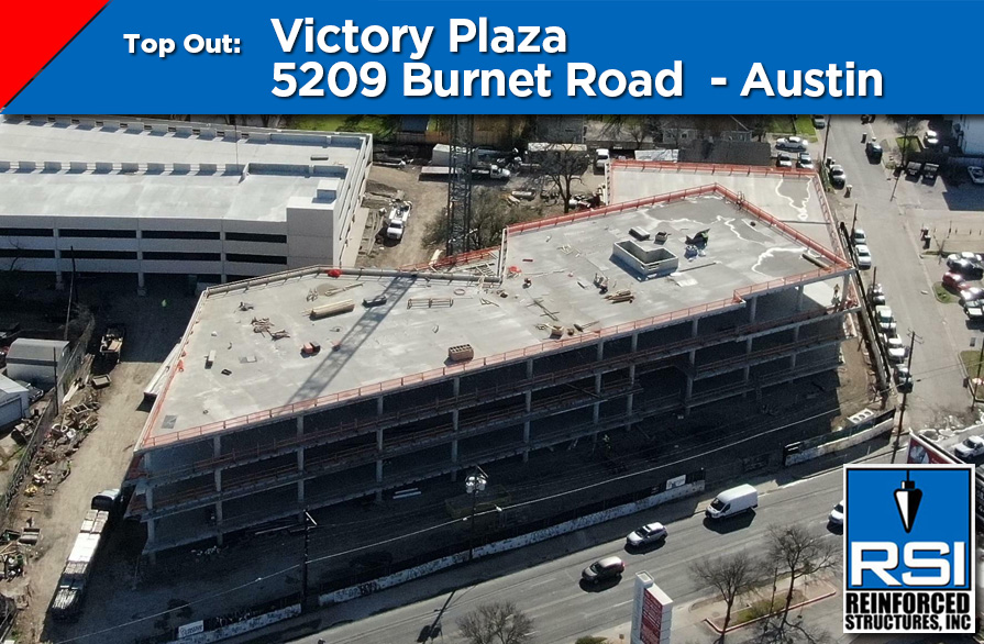 Project Top Out: Victory Plaza Office Project, Austin
