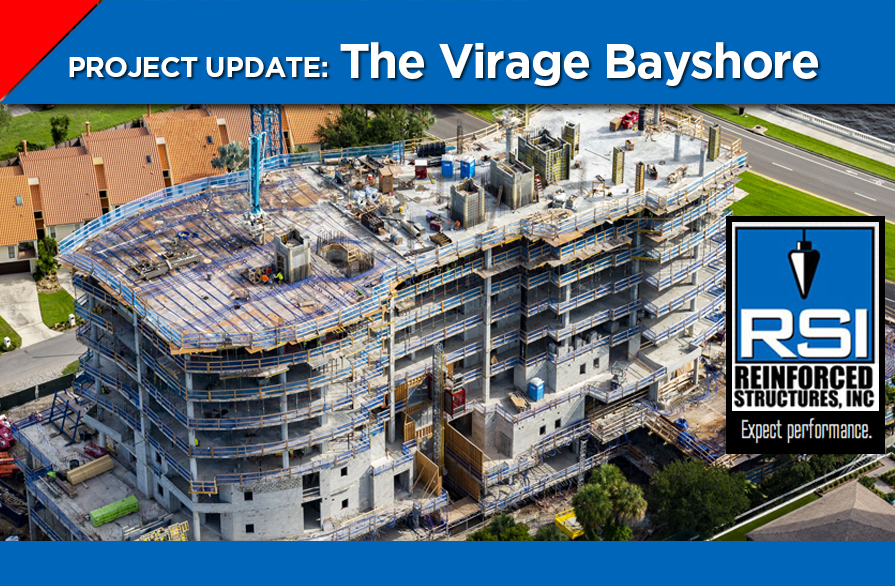 RSI Concrete Work Progresses on Virage Condominium Project