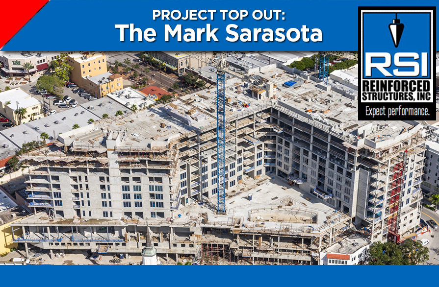 RSI Tops Out Mark Sarasota Condominium Project