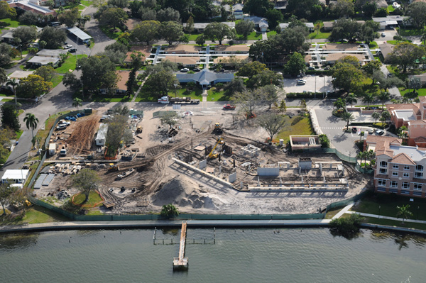 Current Work: Post-tensioned deck with 85,900 square feet.